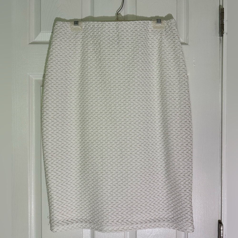 White skirt